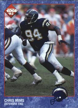 1993 Collector's Edge #210 Chris Mims Front