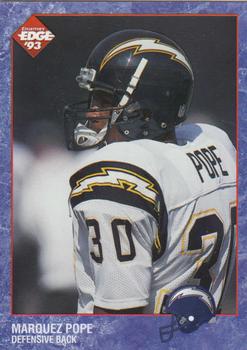 1993 Collector's Edge #212 Marquez Pope Front