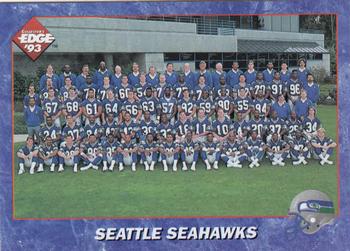 1993 Collector's Edge #215 Seattle Seahawks Front