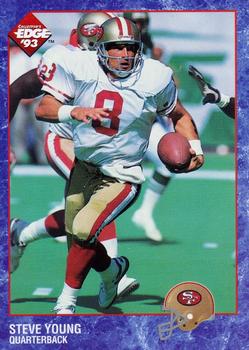 1993 Collector's Edge #225 Steve Young Front