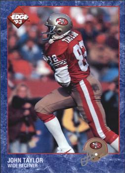 1993 Collector's Edge #231 John Taylor Front