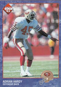 1993 Collector's Edge #258 Adrian Hardy Front