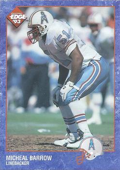 1993 Collector's Edge #307 Micheal Barrow Front