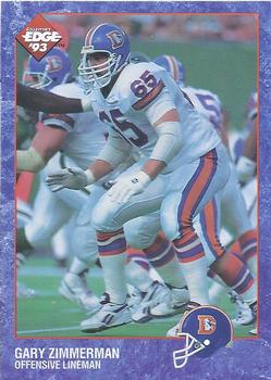 1993 Collector's Edge #315 Gary Zimmerman Front