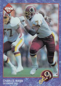 1993 Collector's Edge #322 Charles Mann Front