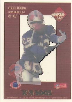 1993 Collector's Edge - Edge F/X #F/X18 Andre Reed Back