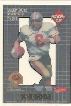 1993 Collector's Edge - Edge F/X #F/X24 Steve Young Back