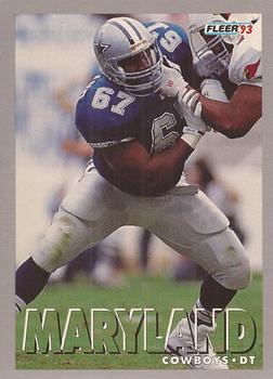 1993 Fleer #300 Russell Maryland Front