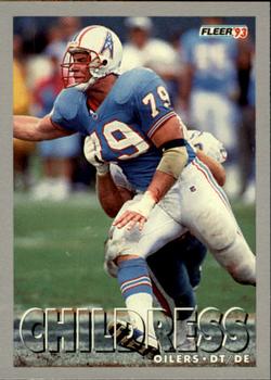 1993 Fleer #423 Ray Childress Front