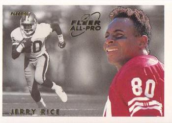 1993 Fleer - Fleer All-Pro #15 Jerry Rice Front
