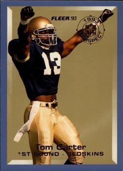 1993 Fleer - 1993 Prospects #10 Tom Carter Front