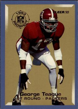 1993 Fleer - 1993 Prospects #18 George Teague Front