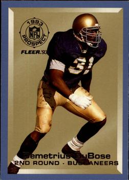 1993 Fleer - 1993 Prospects #19 Demetrius DuBose Front