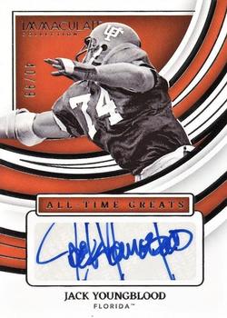 2022 Panini Immaculate Collection Collegiate - All-Time Greats Signatures #GS-JYO Jack Youngblood Front