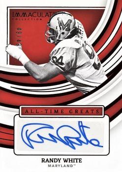 2022 Panini Immaculate Collection Collegiate - All-Time Greats Signatures Ruby #GS-RWH Randy White Front