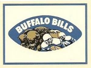 1960 Fleer - AFL Team Decals #NNO Buffalo Bills Logo Front