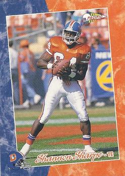 1993 Pacific #363 Shannon Sharpe Front