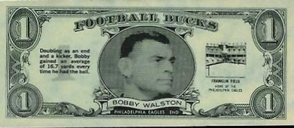 1962 Topps - Bucks #9 Bobby Walston Front