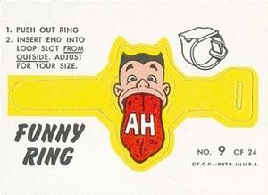 1966 Topps - Funny Rings #9 Say 