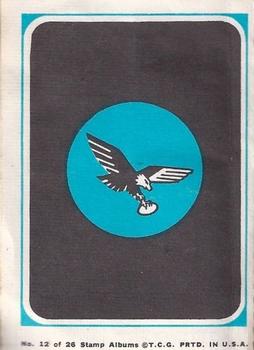1969 Topps - Mini-Albums #12 Philadelphia Eagles Back