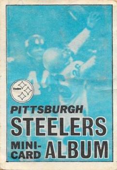 1969 Topps - Mini-Albums #13 Pittsburgh Steelers Front