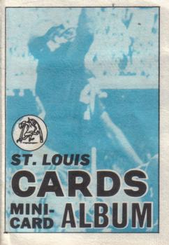 1969 Topps - Mini-Albums #14 St. Louis Cardinals Front