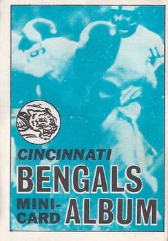1969 Topps - Mini-Albums #19 Cincinnati Bengals Front