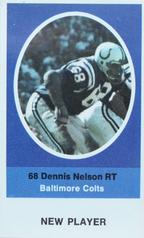 1972 Sunoco Stamps Update #NNO Dennis Nelson Front