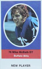 1972 Sunoco Stamps Update #NNO Mike McBath Front