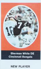 1972 Sunoco Stamps Update #NNO Sherman White Front