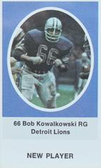 1972 Sunoco Stamps Update #NNO Bob Kowalkowski Front