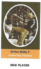 1972 Sunoco Stamps Update #NNO Ron Widby Front