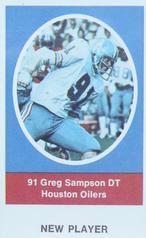 1972 Sunoco Stamps Update #NNO Greg Sampson Front