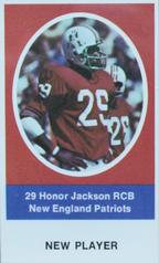 1972 Sunoco Stamps Update #NNO Honor Jackson Front