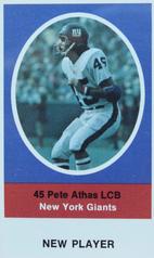 1972 Sunoco Stamps Update #NNO Pete Athas Front