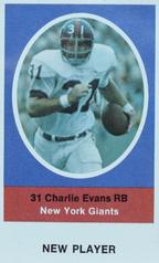 1972 Sunoco Stamps Update #NNO Charlie Evans Front