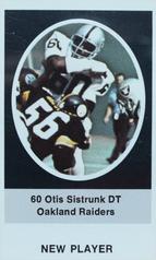 1972 Sunoco Stamps Update #NNO Otis Sistrunk Front
