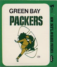 1977 Fleer Team Action - Stickers (Hi-Gloss Patches) #NNO Green Bay Packers Logo Front