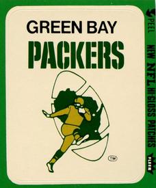 1978 Fleer Team Action - Stickers (Hi-Gloss Patches) #NNO Green Bay Packers Logo Front