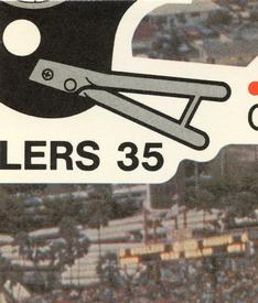 1979 Fleer Team Action - Stickers (Hi-Gloss Patches) #NNO Atlanta Falcons Logo Back