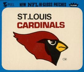 1979 Fleer Team Action - Stickers (Hi-Gloss Patches) #NNO St. Louis Cardinals Logo Front