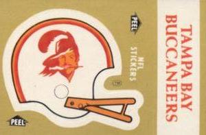 1983 Fleer Team Action - Stickers #NNO Tampa Bay Buccaneers Helmet Front