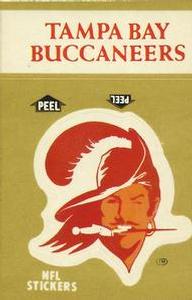 1983 Fleer Team Action - Stickers #NNO Tampa Bay Buccaneers Logo Front