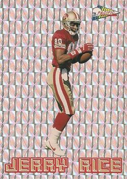 1993 Pacific - Silver Prism #15 Jerry Rice Front