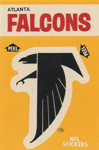 1984 Fleer Team Action - Stickers #NNO Atlanta Falcons Logo Front