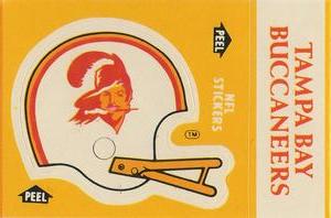 1984 Fleer Team Action - Stickers #NNO Tampa Bay Buccaneers Helmet Front