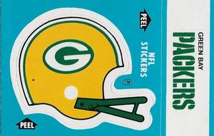 1985 Fleer Team Action - Stickers #NNO Green Bay Packers Helmet Front