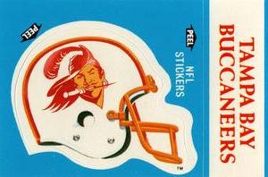 1987 Fleer Team Action - Stickers #NNO Tampa Bay Buccaneers Helmet Front