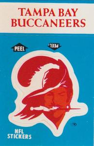 1987 Fleer Team Action - Stickers #NNO Tampa Bay Buccaneers Logo Front