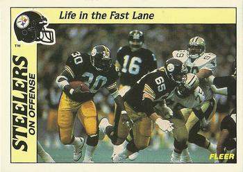 1988 Fleer Team Action #27 Life in the Fast Lane (Offense) Front